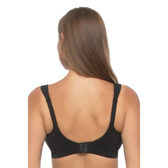 NEW 3 Pack Felina Adaptive Cup Women's M Wire Free Bra 2 Black, 1 Nude - Picture 6 of 8